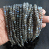5 Strand Set of 6mm Labradorite BSK999 - E Natural Labradorite Round Cab Beads Strand 13" Inch Jewelry Making Beads